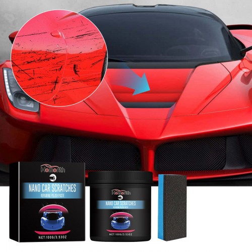 Homonth Scratch Repair Kit – Swiftly Remove, Polish & Restore Car Paint, Easy DIY Application 100g